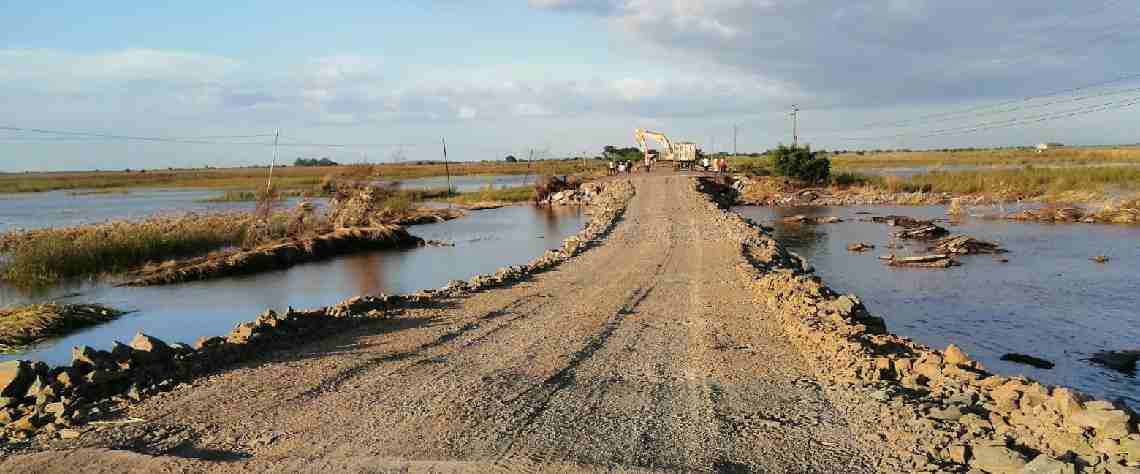 EN1: reaberta circulação total no troço entre 3 de Fevereiro e Incoluana