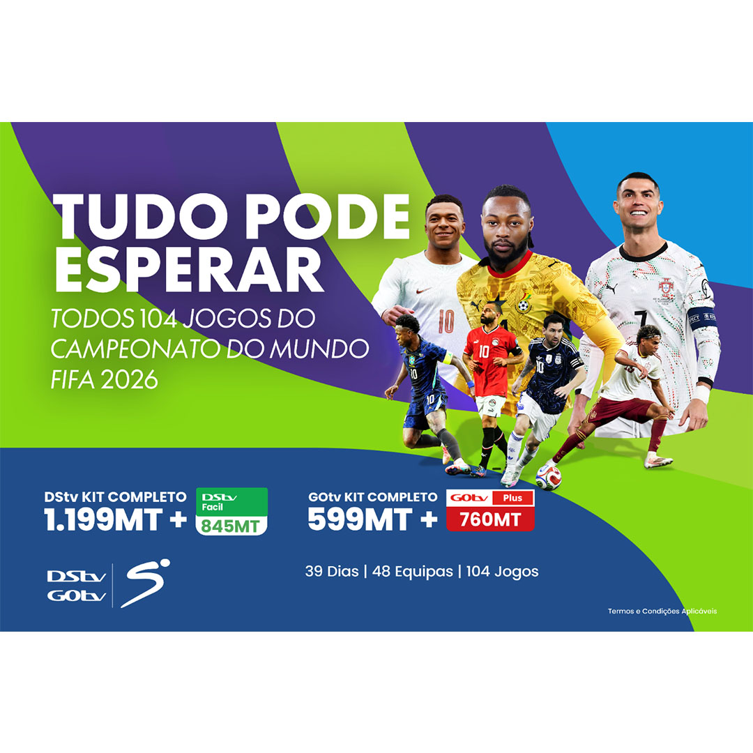Tudo o resto pode esperar: o Campeonato do Mundo de Futebol FIFA 2026 joga-se na DStv e GOtv