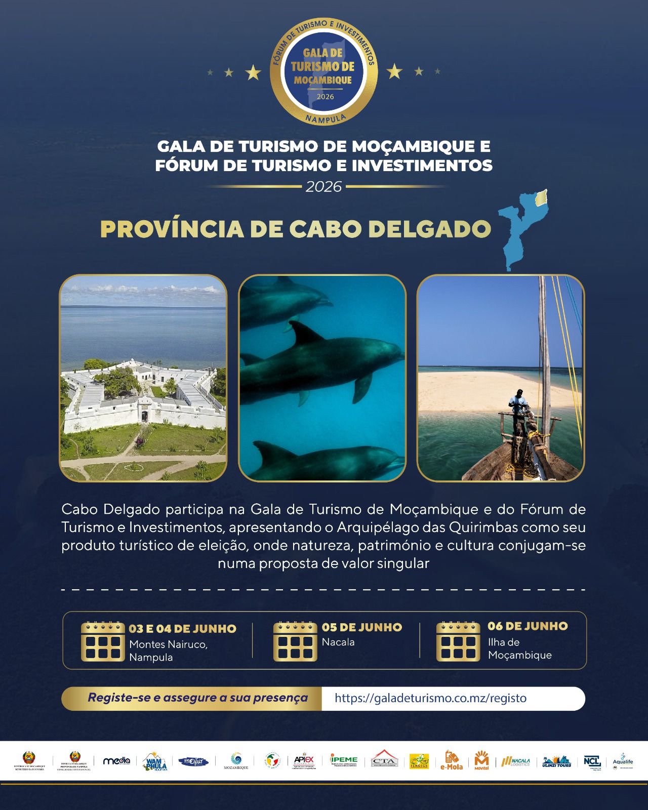 Cabo Delgado Promove Quirimbas Como Destino De Excelência Para Turismo e Investimentos