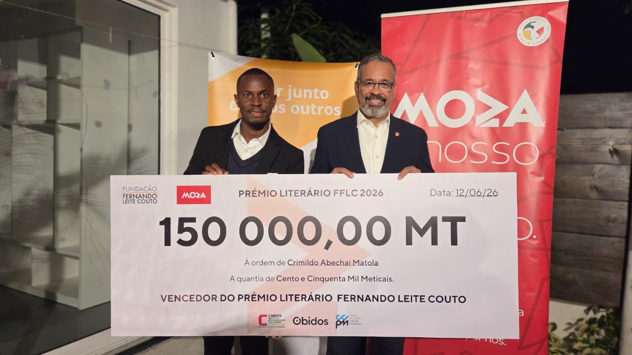 Fundação Fernando Leite Couto e Moza Banco anunciam o vencedor da 8.ª edição do Prémio Literário FLC