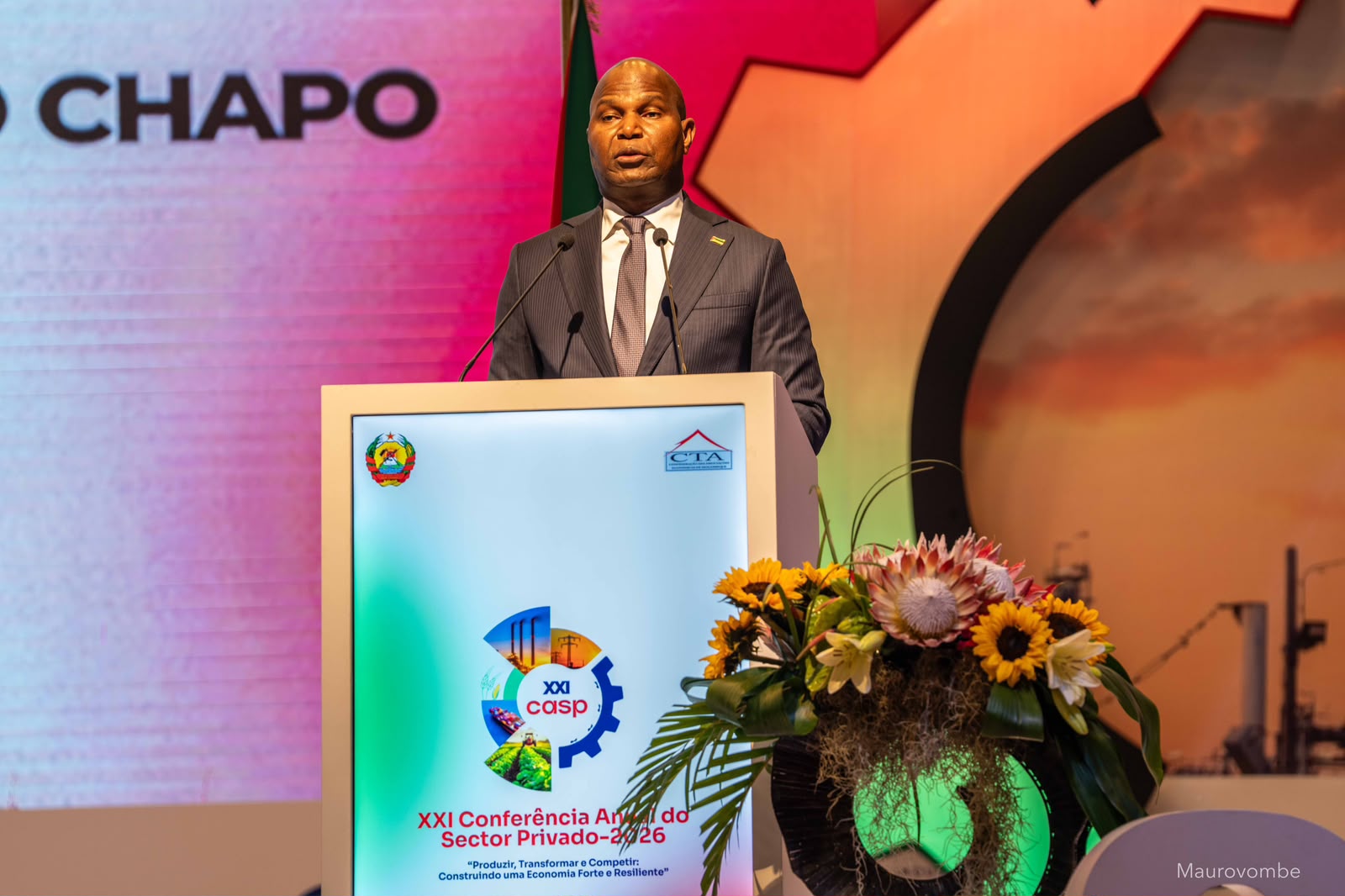 CASP 2026: Chapo diz que continua empenhado em combater raptos pela melhoria do ambiente de negócios