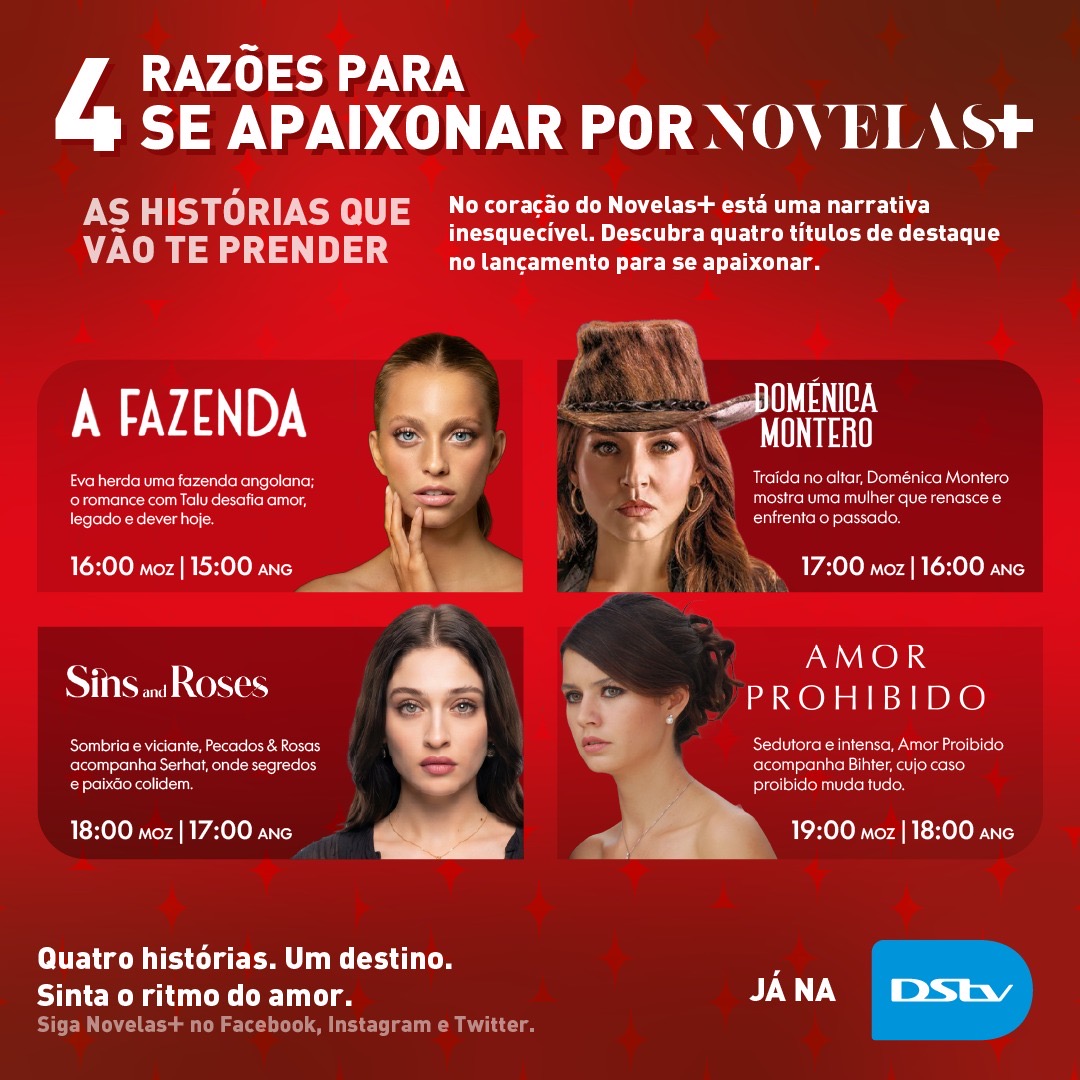 Quatro motivos para se apaixonar pelo canal Novelas+