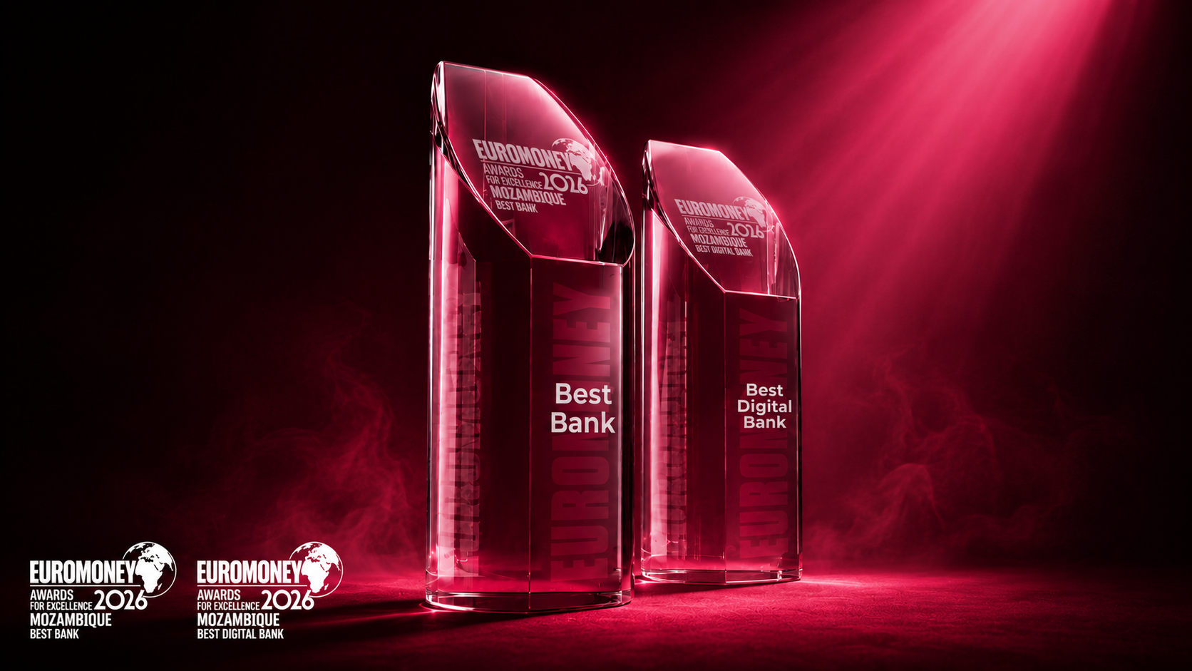 Millennium bim eleito Melhor Banco e Melhor Banco Digital de Moçambique