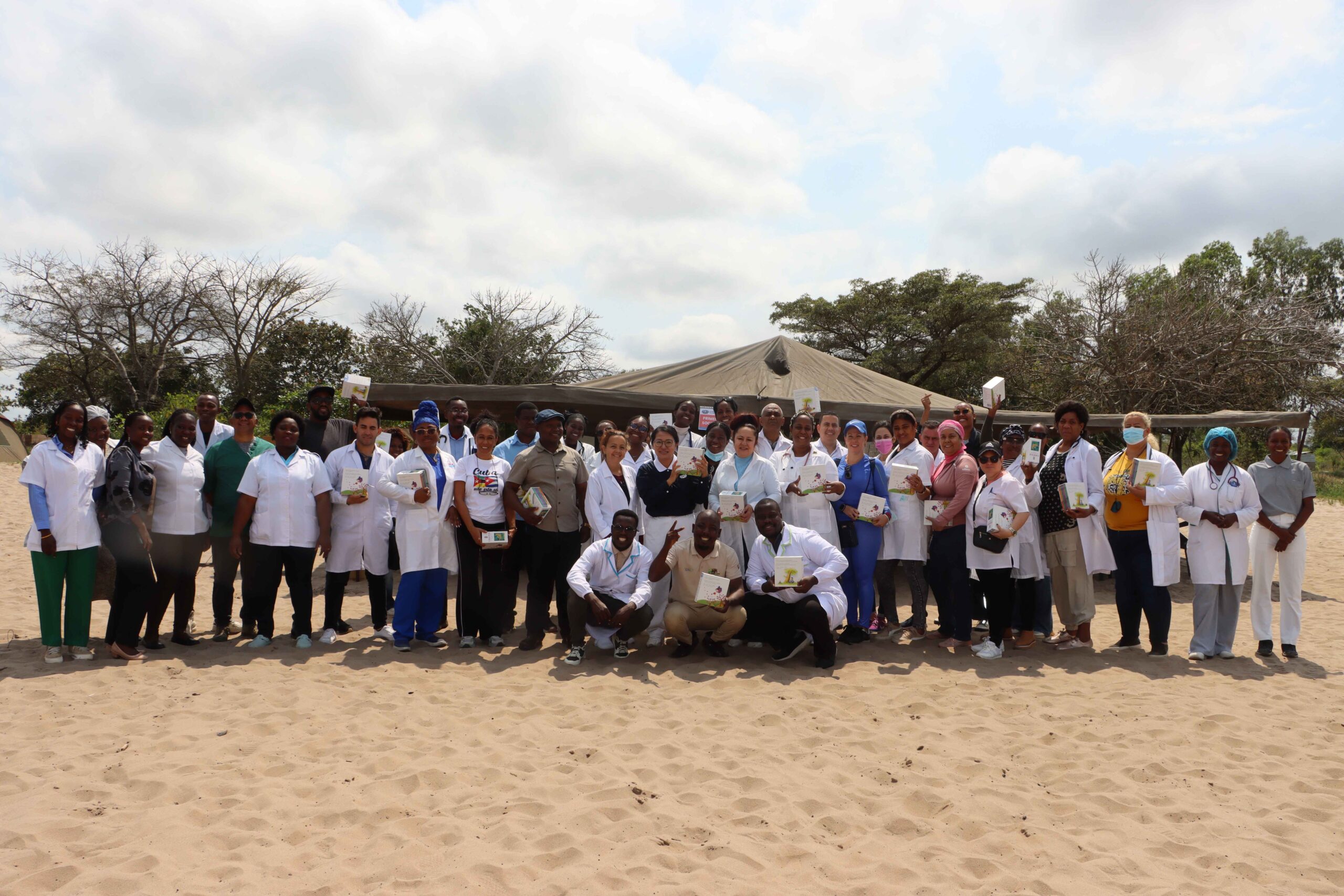 Mais de 1350 pessoas assistidas na Feira de Saúde da Tzu Chi em Marracuene