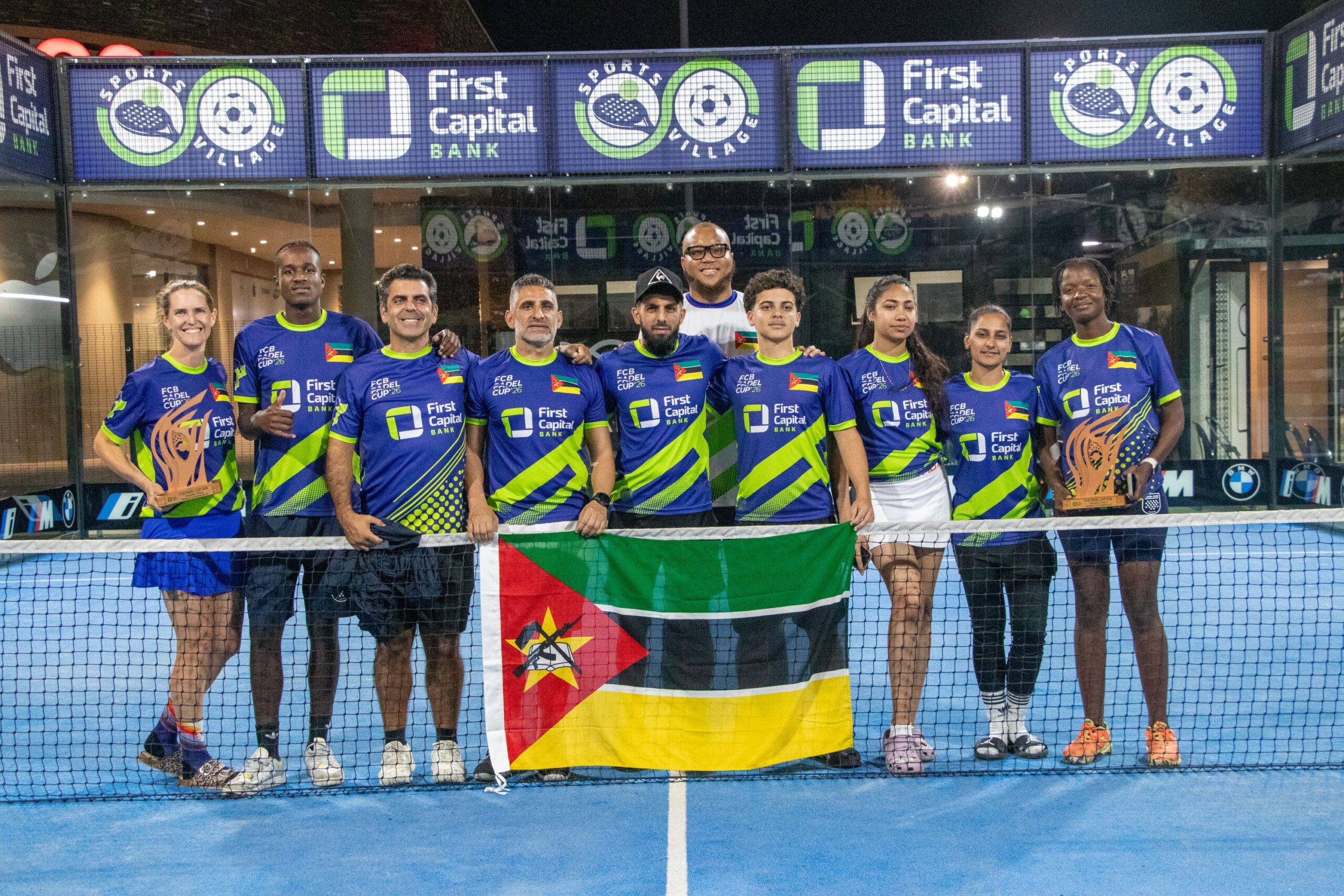 Fcb padel cup 2026 leva atletas moçambicanos do palco Nacional à competição regional