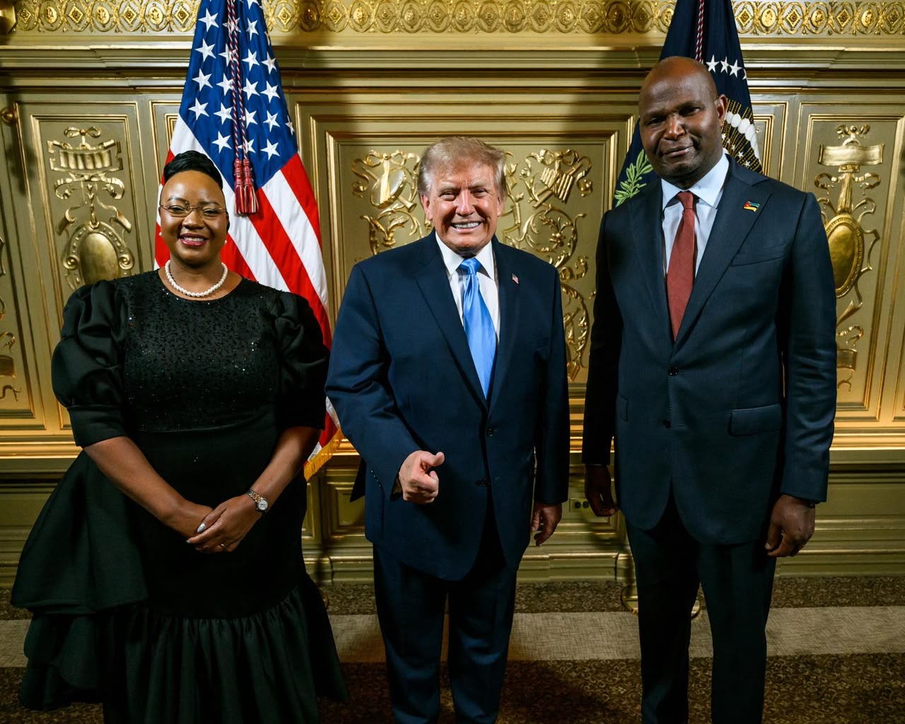 Chapo e Trump querem mais cooperação entre Maputo e Washington DC
