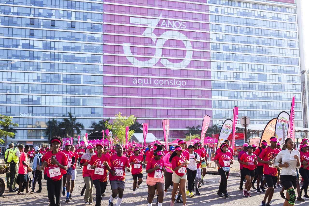 16.ª Corrida Millennium bim reúne 3.000 inscritos na celebração dos 31 anos do Banco